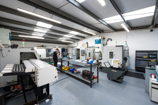 CNC engineering workshop Vision Precision Nottingham